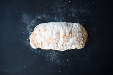 Lezzetli pişmiş pastanın yakın görüntüsü  