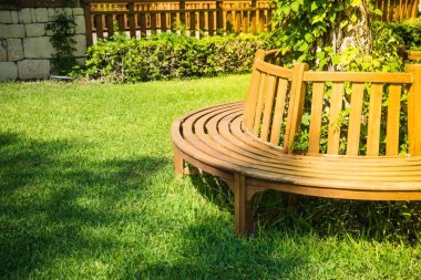 Yaz parkı manzarası