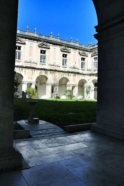 Vackra Kloster Och Kyrkan Graca Lissabon — Stockfoto