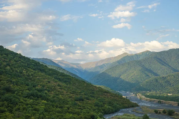 Кавказский Хребет Рядом Кварели — стоковое фото