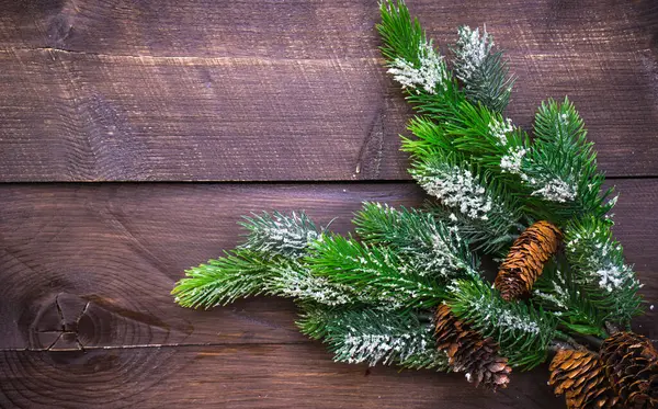 背景のためのお祝いのクリスマスの装飾のクローズアップショット — ストック写真