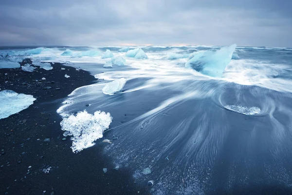 Landscape Iceberg Beach — Stock Photo, Image