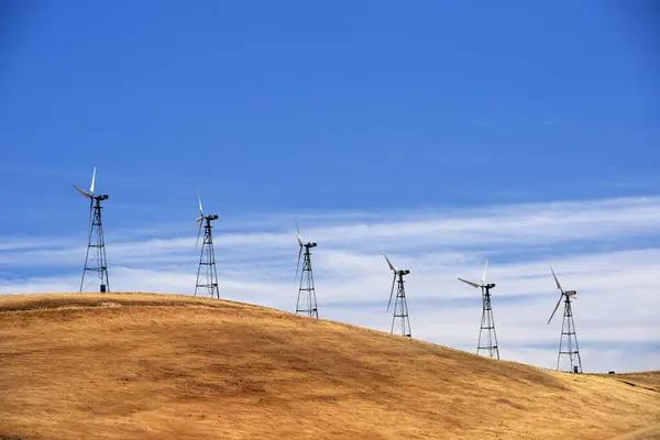Větrná Energie Obnovitelná Energie — Stock fotografie