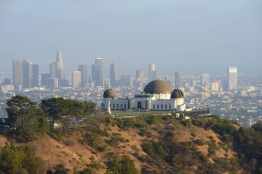 Los Angeles, California 'nın havadan görünüşü. yüksek kaliteli fotoğraf 