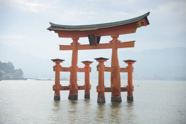 miyajima güzel arka plan manzarası 