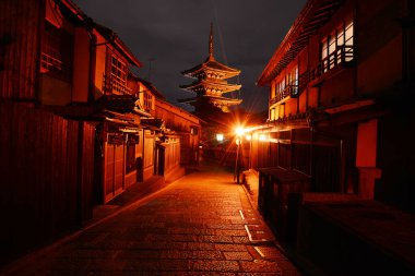 kyoto eski kasaba arkaplan görüntüsü