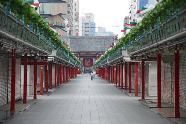 Japonya 'daki asakusa tapınağı