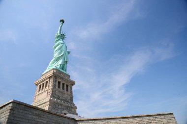 Ünlü Özgürlük Heykeli 'nin alt manzarası, ABD