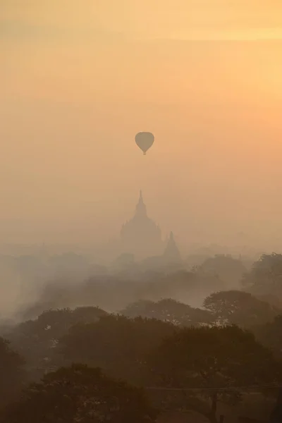 Balloon Bagan Myanmar — Stock Photo, Image