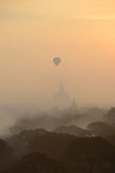 Balloon Bagan Myanmar — Stock Photo, Image