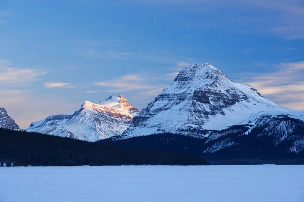 Montaña Canada Invierno — Foto de Stock