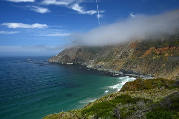 Malebný Záběr Krásného Pobřeží Kalifornie Usa — Stock fotografie