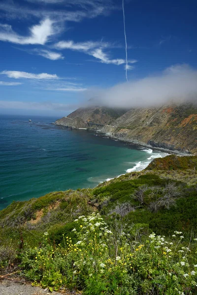 Plano Escénico Hermosa Costa California — Foto de Stock