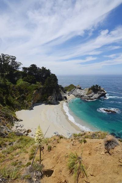 美丽的美国加利福尼亚海岸风景照片 — 图库照片