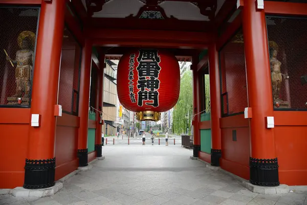 Asakusa Templo Vista Fondo — Foto de Stock