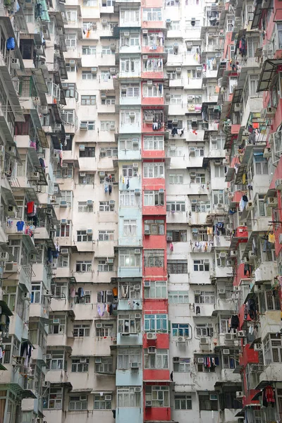 Гонконзькі Апартаменти Міський Пейзаж — стокове фото