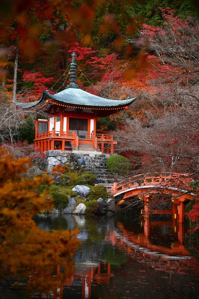 Древний Храм Киото Дневной Вид — стоковое фото