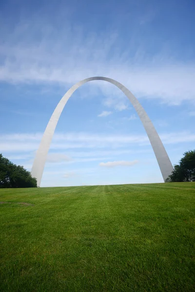 Plano Escénico Del Hermoso Arco Puerta Enlace Louis Missouri — Foto de Stock