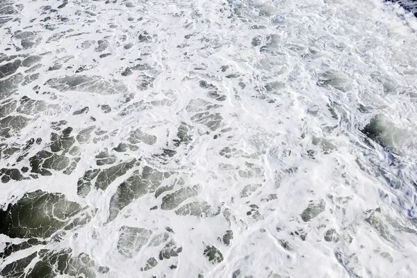Vlny Pláži Dne — Stock fotografie