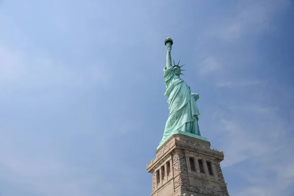 有名な自由の女神像の下図 — ストック写真