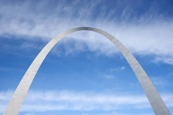 Plano Escénico Del Hermoso Arco Puerta Enlace Louis Missouri —  Fotos de Stock