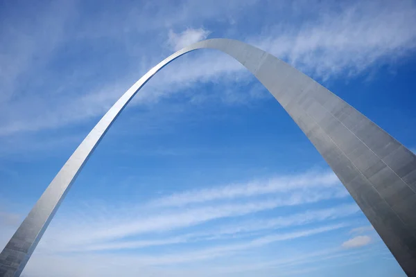 stock image scenic shot of beautiful gateway arch, St. Louis, Missouri, USA