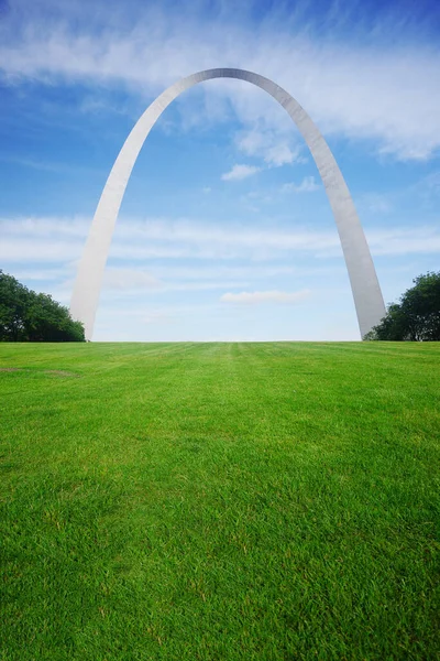 Malebný Záběr Krásné Brány Oblouku Louis Missouri Usa — Stock fotografie
