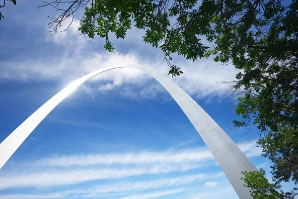 Plan Panoramique Belle Arche Porte Entrée Louis Missouri États Unis — Photo