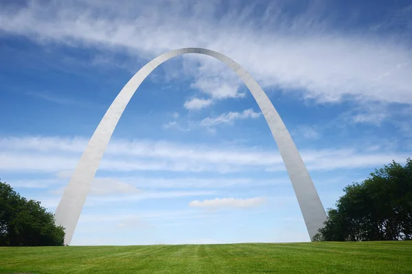 Fotografie Pitorească Frumosului Arc Poartă Louis Missouri Statele Unite Ale — Fotografie, imagine de stoc