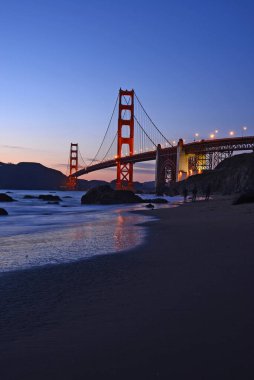 Golden Gate Köprüsü, San Francisco, California, ABD