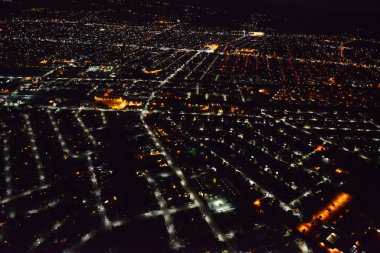 Oakland 'ın gece manzarası