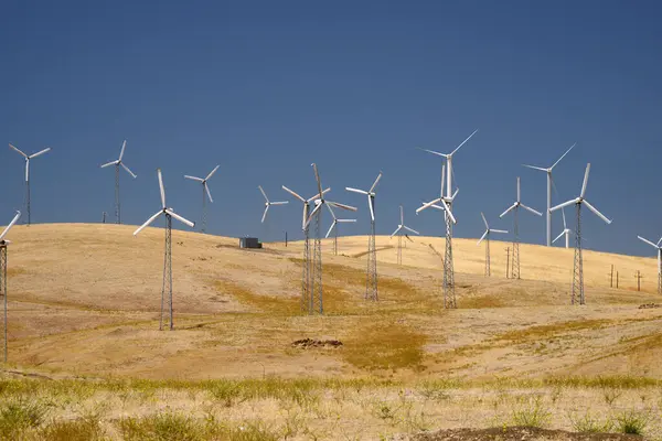 Wind Turbine Hill — Stock Photo, Image