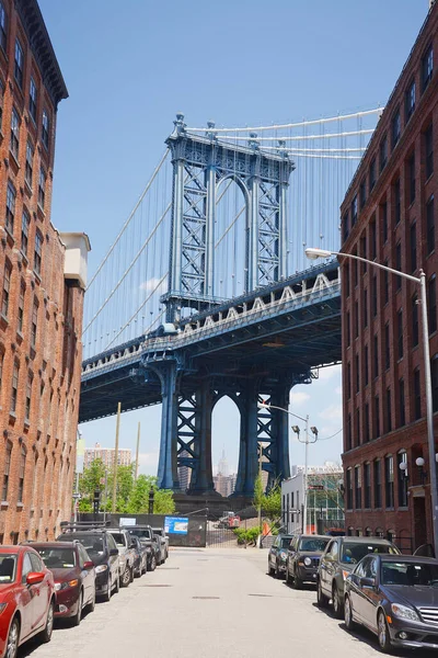 Manhattan Köprüsü New York — Stok fotoğraf
