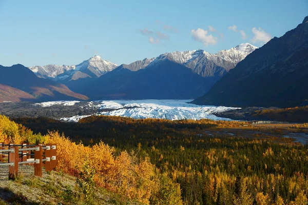 Scenic View Matanuska Gleccser Alaszka Usa — Stock Fotó