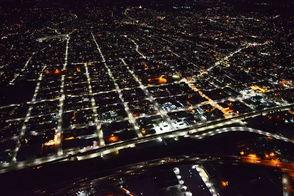 Geceleri Oakland manzarası