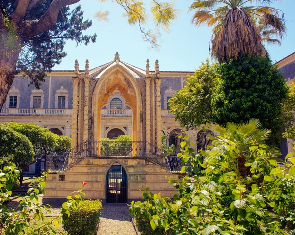 Klasztor Benedyktynów Catania — Zdjęcie stockowe