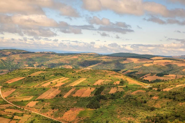 Пейзаж Галисии Испания — стоковое фото