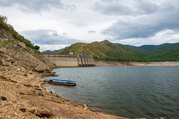 Image View Bhumibol Dam Tak Thailand Hydro Power Electric Dam — Fotografia de Stock