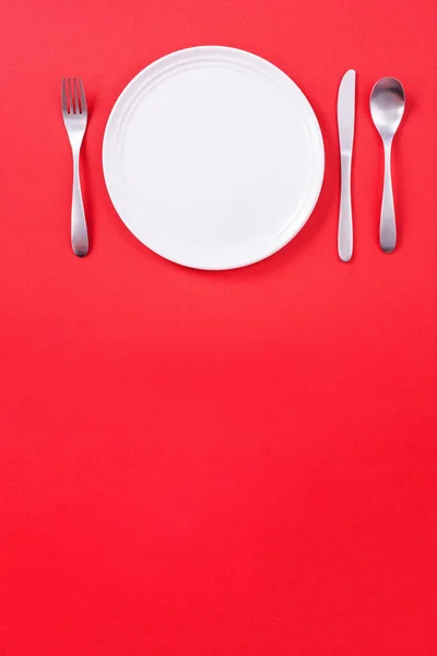 Concepto Diseño Del Día San Valentín Plato Romántico Restaurante Promoción —  Fotos de Stock