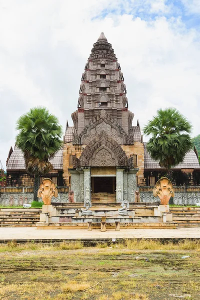 Ancien Temple Bouddhiste Khmer Complexe Angkor Wat Cambodge — Photo