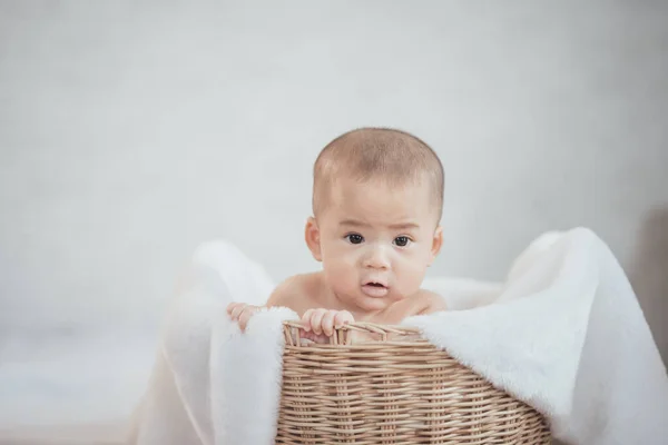 Ritratto Immagine Carino Adorabile Piccolo Bambino — Foto Stock