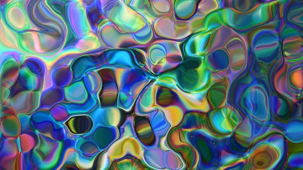 Abstract Textured Mosaic Iridescent Background — Stock Photo, Image