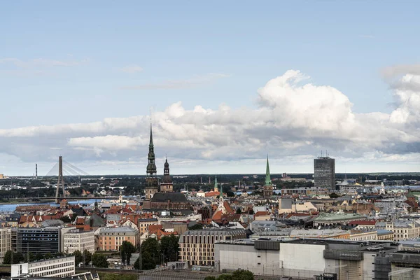 Panorama Riga Letónia — Fotografia de Stock