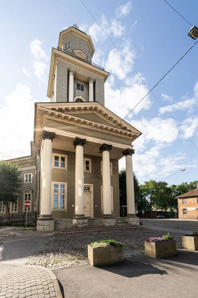 Iglesia Evangélica Luterana Riga Jesus Letonia —  Fotos de Stock