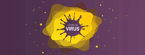 Neuer Ausbruch Des Covid Conoravirus Illustration — Stockfoto