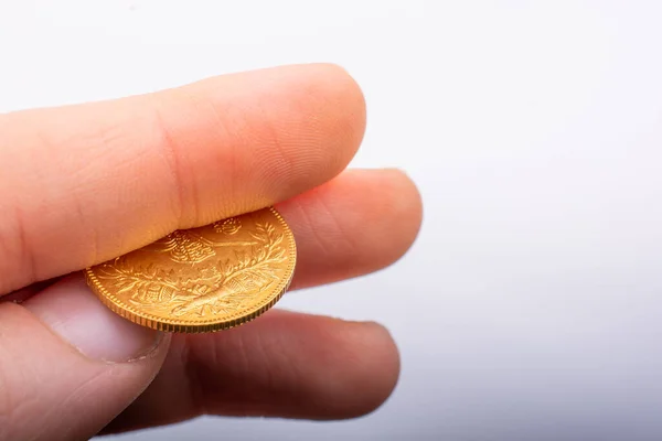 Золотая Монета Турецкого Османского Стиля — стоковое фото