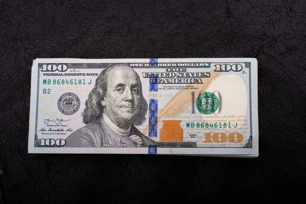 American Dollars Cash Money Банкноты Многие Политики Сша — стоковое фото