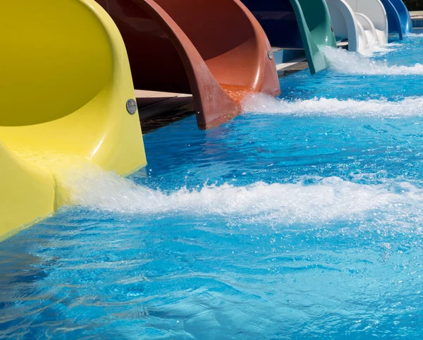 Water Slides Aquapark — Stock Photo, Image