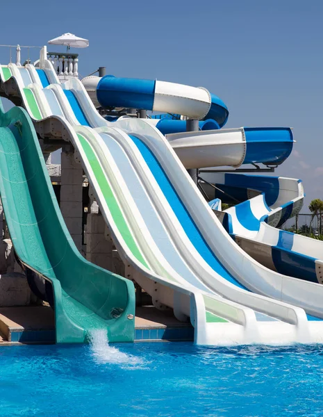Water Slides Aquapark — Stock Photo, Image