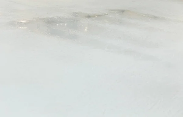 Fondo Hielo Con Marcas Patinaje Hockey Textura Azul Superficie Pista —  Fotos de Stock